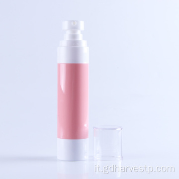 Flacone in plastica con pompa airless per imballaggio cosmetico da 30 ml 50 ml